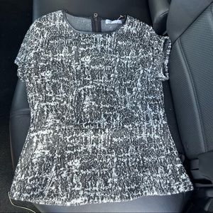 Liz Claiborne Small Tweed Top